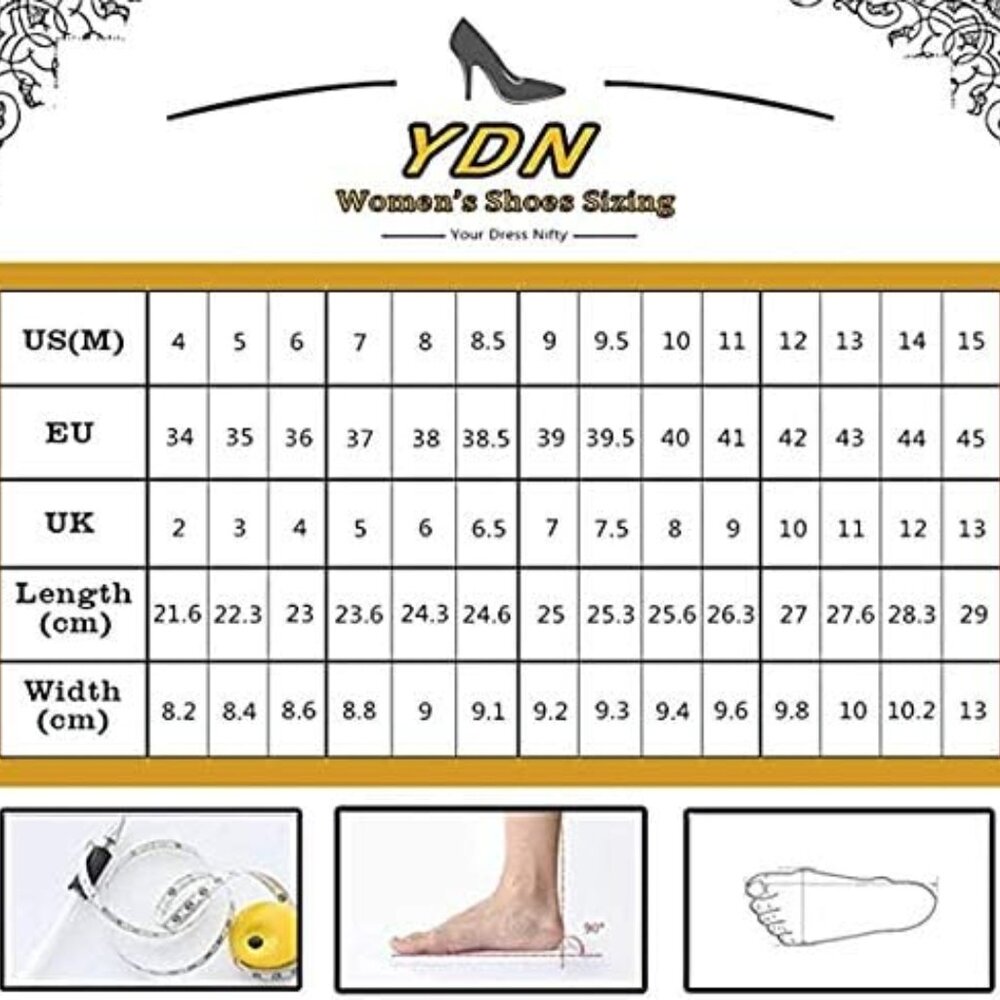 Ydn Leopard Print Pointed Toe Stilettos Heel Pump… - image 8